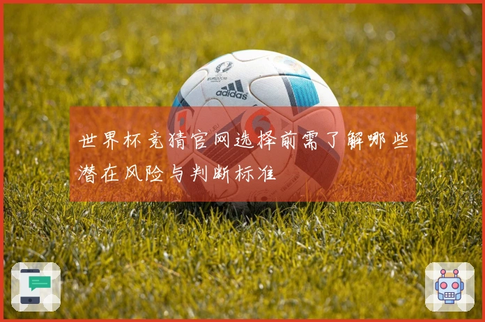 世界杯竞猜官网选择前需了解哪些潜在风险与判断标准