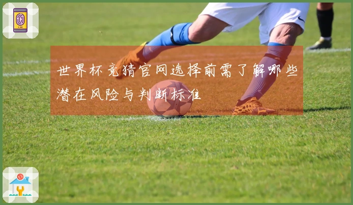 世界杯竞猜官网选择前需了解哪些潜在风险与判断标准